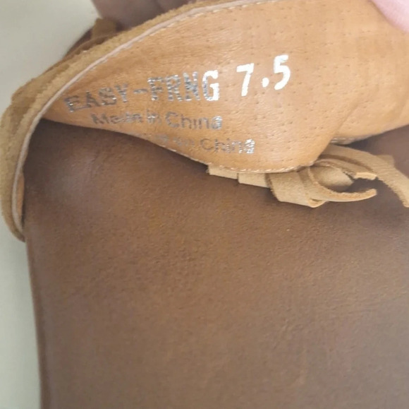 Urban Outfitters  Jeffery Cambell Easy Fringe sandals SZ 7.5 - Picture 7 of 7